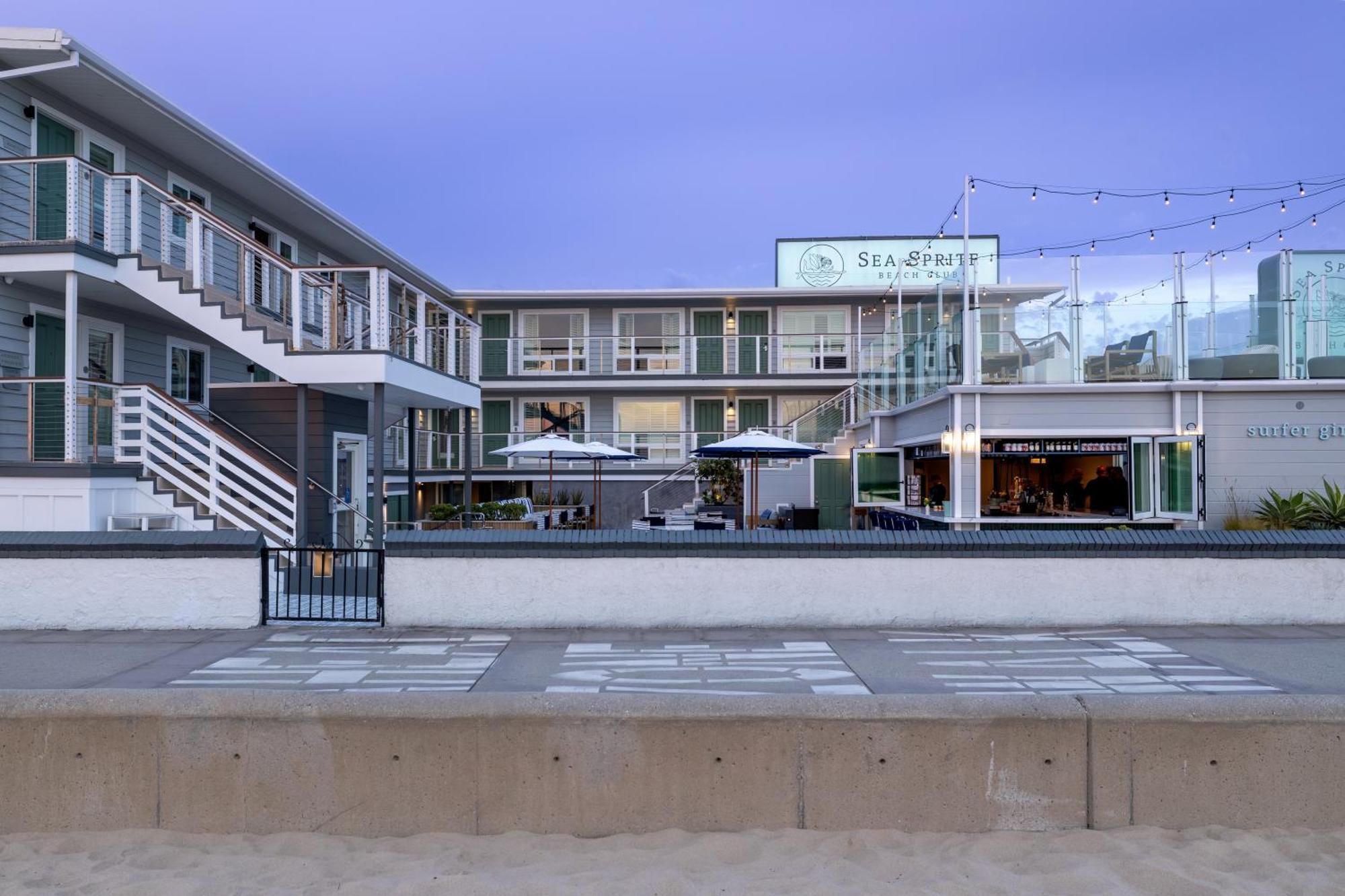 Sea Sprite Beach Club Hermosa Beach Eksteriør billede